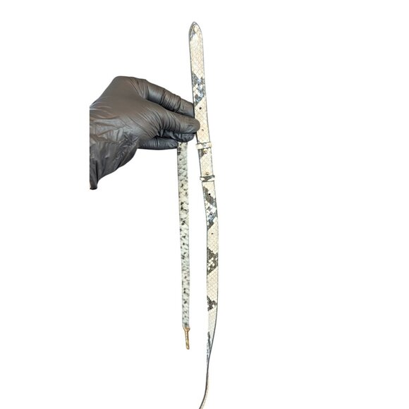 Anna Paola Basket Weave Tote Shoulder Bag Crossbody Black Smooth Italian Leather - Picture 16 of 16